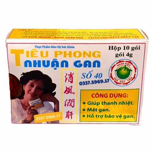 Tiêu phong nhuận gan