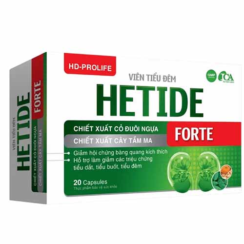 Viên tiểu đêm HETIDE FORTE