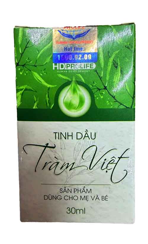 Tinh dầu tràm việt