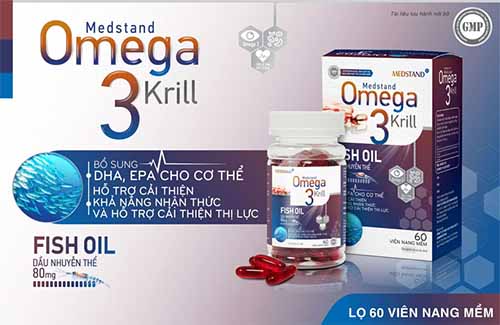 Omega 3 Krill Fish Oil hộp 30 viên