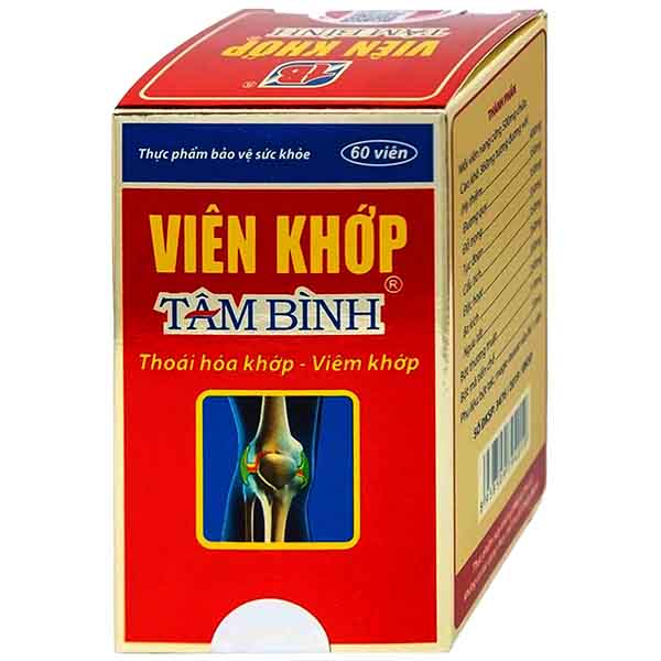Viên Khớp Tâm Bình hộp 60 viên
