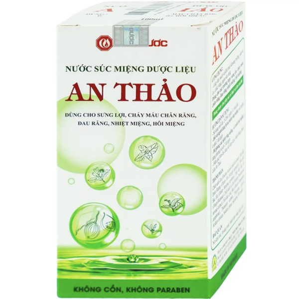 Nước súc miệng dược liệu an thảo