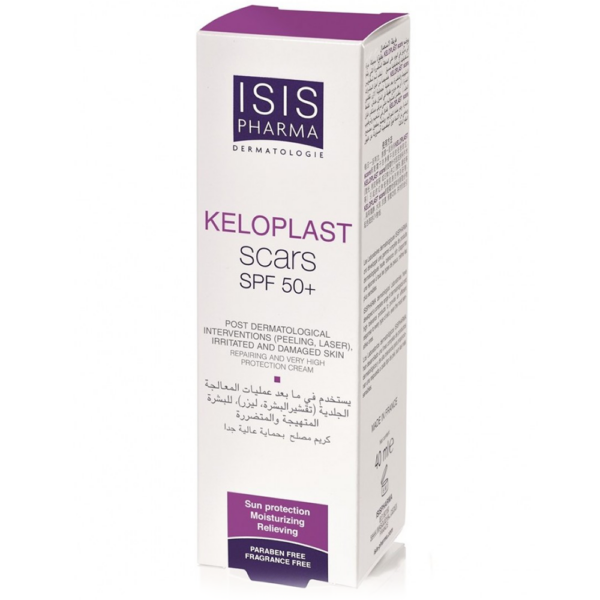 isis keloplast scars spf50 40ml