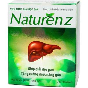 Viên uống Naturen Z DHG hỗ trợ giải độc gan
