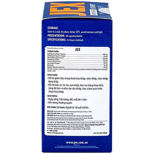 Jex Ecogreen 60 viên 2 Jex Ecogreen 60 viên 2
