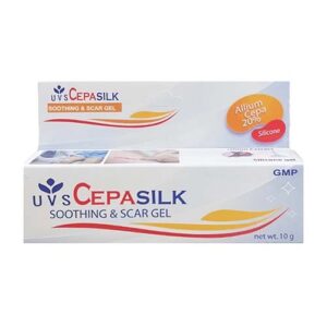 usv cepasilk soothing scar gel 10g