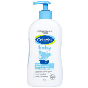 Sữa tắm gội toàn thân Cetaphil Baby Gentle Wash & Shampoo