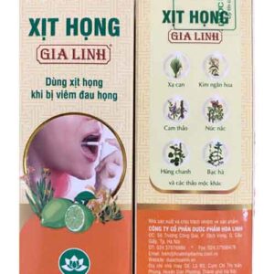Xịt họng gia linh